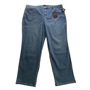 Gloria Vanderbilt 24W Plus Amanda Stretch Denim Jeans